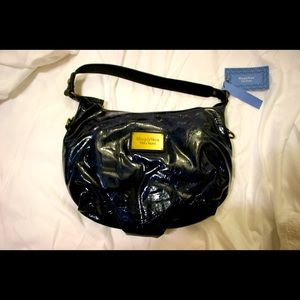 Simply Vera Vera Wang Patent Hobo Bag